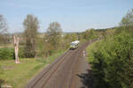 VT650 738 als RB97 84560 Bad Steben - Bayreuth bei Röslau.01.05.24