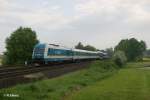 arriva-landerbahn-express-alex/198620/223-064-mit-dem-alx84110-nach 223 064 mit dem ALX84110 nach Hof bei Schnfeld. 22.05.12