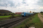2462 105-4 verlässt Treuchtlingen als RE80 57034 München - Würzburg.