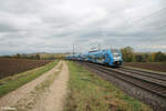 Nachschuss auf 2462 105-4 verlässt Treuchtlingen als RE80 57034 München - Würzburg. 22.10.24