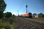 2019 312 zieht mit einem Kesselzug durch Nürnberg Hohe Marter. 11.08.24