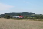 EVB/515865/223-034-zieht-den-kesselzug-aus 223 034 zieht den Kesselzug aus XTCH nach Regensburg bei Lengenfeld. 28.08.16