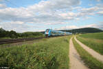 2462 107-0 als RE80 57090 Donauwörth - Würzburg bei Treuchtlingen.