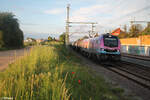 EURO9000 2019 307-8 „JubileeRider“  mit einem Kesselzug bei Fürth Unterfarrnbach. 18.05.24