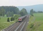 leg-leipziger-eisenbahn-gesellschaft/702669/132-158-zieht-bei-neudes-den 132 158 zieht bei Neudes den Kesselzug Bitterfeld - Neustadt/Donau. 16.06.20
