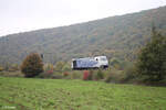 186 661-6 Lz bei Wernfeld in Richtung Süden. 20.10.24
