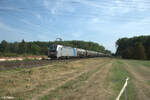 6193 169 zieht mit einem Kesselzug durch die Netztrennstelle Mainz Bischofsheim. 01.09.24