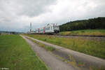 609 104 und 609 106 auf Überführungsfahrt bei Oberdachstetten.
