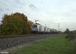 248 004 + 187 ziehen einen Kesselzug in Richtung Norden bei Thüngersheim. 20.10.24