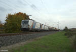 248 004 + 187 ziehen einen Kesselzug in Richtung Norden bei Thüngersheim. 20.10.24