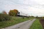 Nachschuss auf 187 070-8 und 187 076-5 bei Thüngersheim.