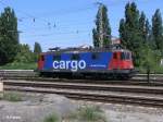 SBB Cargo Deutschland GmbH/47330/re-421-384-9-steht-abgetellt-in Re 421 384-9 steht abgetellt in Frankfurt/Oder. 25.05.09