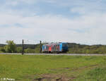 248 028 Lz bei Pölling nach Regensburg.