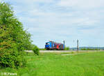 248 028 Lz bei Pölling nach Regensburg.