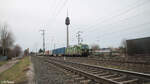 TX - Logistik/847648/193-234-2-gruener-offroad-mit-klv 193 234-2 'Grüner Offroad' mit KLV Zug in Nürnberg Hohe Marter. 18.02.24