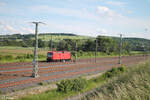 112 006-2 allias 114 006-0 auf der Fahrt nach Treuchtlingen bei Ebensfeld.