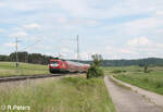 112 139-1 als GoAhead RE80 Ersatzzug 70222 Treuchtlingen - Würzburg bei Oberdachstetten.