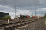 X4E 601 alias 193 601 zieht mit einem Containerzug durch Nürnberg Hohe Marter. 10.04.24