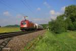 1116 278-1 mit gemischten Güterzug bei Pölling.