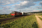 1293 076 zieht hinter Treuchtlingen ein Ekol-zug in Richtung Norden.