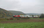 1293 194-7 zieht mit einem ekol Zug bei Wernfeld in Richtung Würzburg.