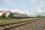 6193 218-5  Ludwig van Beethoven  zieht mit einem leeren Holzzug durch Nürnberg Hohe Marter.