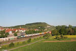 194 224-3 zieht mit einem Containerzug durch Retzbach-Zellingen. 11.05.24