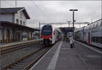 RABe 512 019 in Aigle.