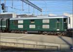 Ein spezieller Zug wurde in Brugg nach dem Tag der offenen T�r rangiert.