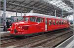 Für eine Extrazugfahrt von Rail One (l'emission ferroviarie suisse) konnte der SBB Historic Rote Pfeil RAe 2/4 1001 mit der UIC Nummer 094 85 75-91 001-3 in Lausanne bewundert werden.