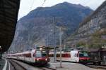 Region Alps: Abendverkehr in St.