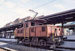 Ee 932 (Ee 3/3 II): Die 9 Zweisystemloks Ee 3/3 II 16511-16519 wurden von den franz�sischen SNCF in den Jahren 1962/3 beschafft und fuhren in der Regel in Doppeltraktion im Ueberfuhrdienst SNCF/SBB im