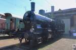 Ex-SBB Habersack 5810 steht am 18 Mai 2025 während das Bahnfest  150 Jahre Emmentalbahn  ins Depot von Konolfingen.
