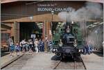 Festival Suisse de la vapeur (Schweizer Dampffestival) 2023 - Immer wieder faszinierend, dass eine 1890 gebaute Lok heute noch funktioniert.