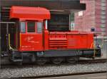 Gm 3/3 71 der Matterhorn-Gotthard-Bahn in Visp.