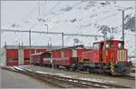 Die  Schöma  Tm 2/2 4972 besorgt in Andermatt den Rangierdienst. Die Lok wurde 1960 gebaut, und von der FO 1980 von den Itzehoer Zementwerken mit einer weiteren Schwesterlok (Tm 2/2 4971) übernommen.


3. April 2013