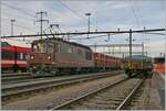 BLS Re 4/4 166 - 173, ab 1970; obwohl die BLS die nach dem Deutsch/Französischen Krieg die für Frankreich unvorteilhafte Relation Paris - Milano dank dem Bau des Grenchenbergtunnels und der