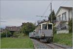 Les chemins de fer disparus - Die verschwundenen Bahnen (LLB 1915 - 1967) Der Leuk Leukerbad Bahn (LLB) Triebwagen mit der Anschrift ABFe 2/4 N° 10 der Blonay Chamby Bahn ist mit passenden Wagen kurz nach Blonay auf dem Weg nach Chaulin.

13. September 2025