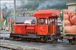 Gm 3/3 72 der Matterhorn-Gotthard-Bahn in Zermatt.