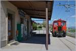 Nebenbahnidylle am Jurasüdfuss in der Station Pampigny-Sévery.
4. April 2017