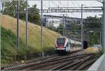 
Der SBB RABe 522 229 ist als RL7 23535 auf dem Weg von Annemasse nach Vernier und verl�sst in Jonction die CEVA Strecke, um �ber die Verbindungslinie nach Vernier zu gelangen. Diese Verbindungslinie wurde bis zum Fahrplanwechsel 2025/26 nicht von Reisez�gen genutzt und ist mit 25000 Volt 50 Hertz elektrifiziert. Sie dient dem (schwachen) G�terverkehr von Gen�ve La Praille nach Frankreich, bzw. dem lokalen G�terverkehr. Leider habe ich f�r diese Strecke keine Streckennummer gefunden.

23. Juli 2023 