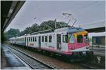 Der MThB ABDe 536 616-6  Konstanz  wartet in Radolfzell auf die Weiterfahrt nach Weinfelden.