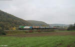 383 112-0 zieht mit einem Kesselzug bei Wernfeld in Rüchtung Würzburg.